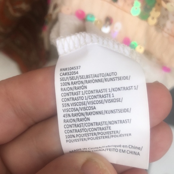 Boho sequins top! - Picture 4 of 4